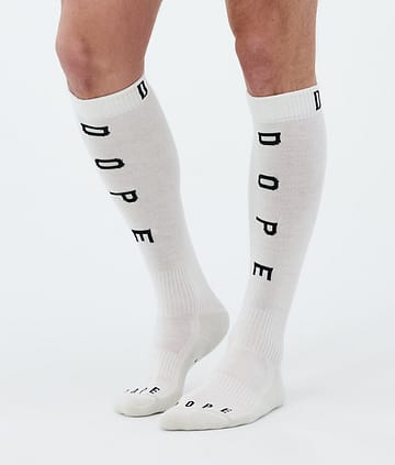 Dope Essential Chaussettes de ski White