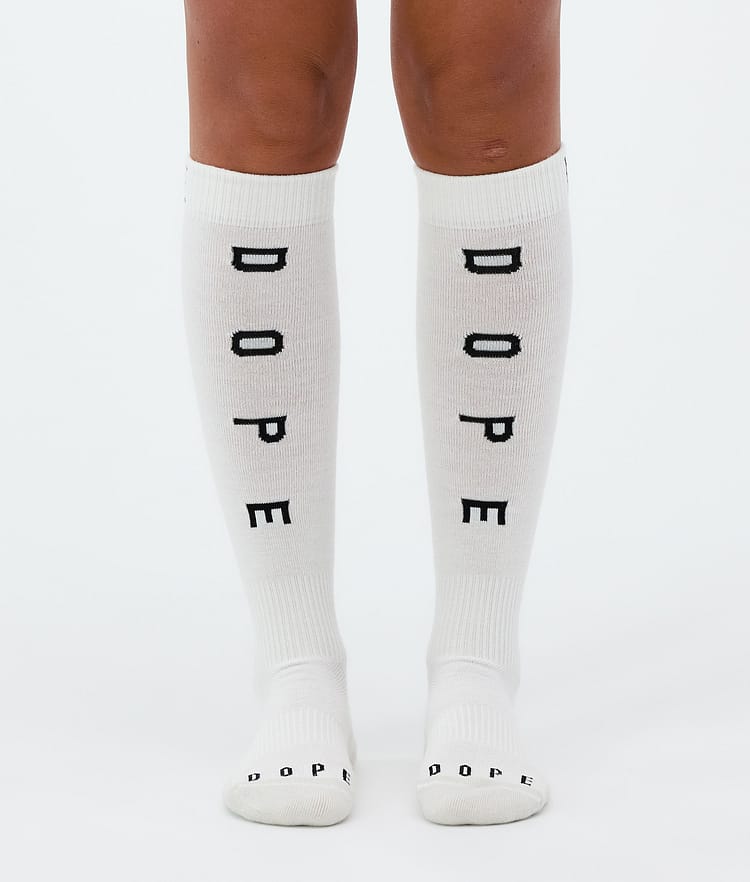 Dope Essential Chaussettes de ski White, Image 2 sur 3