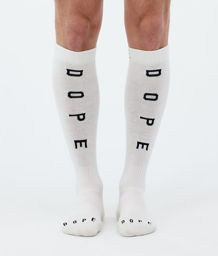 Dope Essential Chaussettes de ski White, Image 2 sur 3