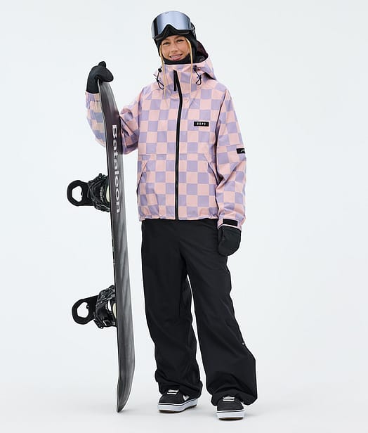 Dope Spartan W Snowboard Outfit Squares/Black