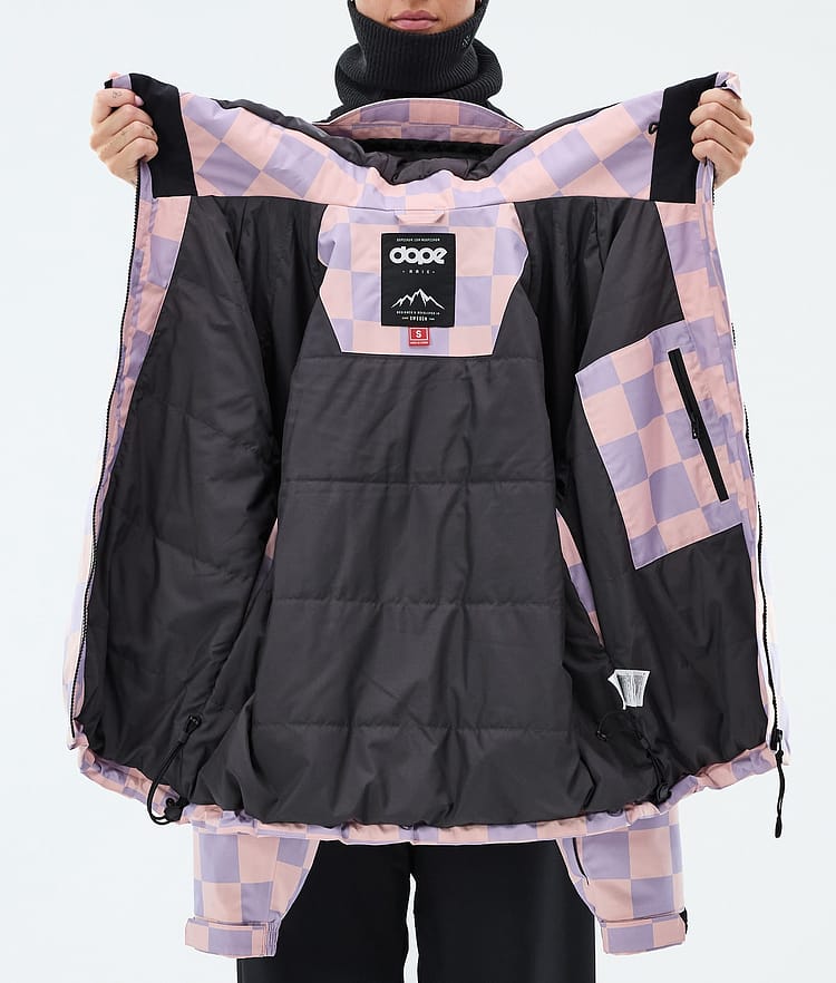 Dope Spartan W Giacca Snowboard Donna Squares, Image 8 of 8