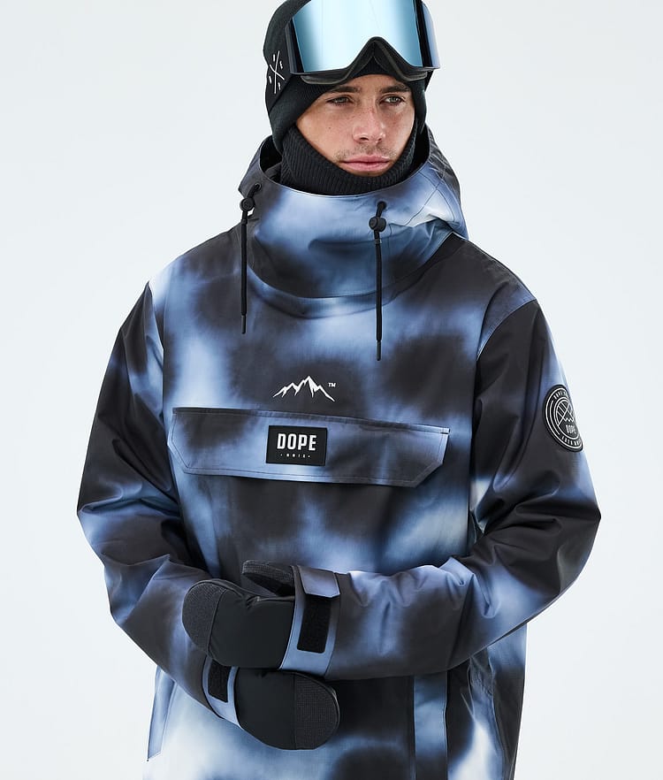 Dope Blizzard Veste Snowboard Homme Dark Blue Tiedye, Image 4 of 8