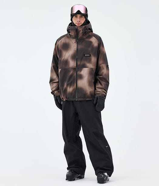 Dope Spartan Ski Outfit Brown Tiedye/Black