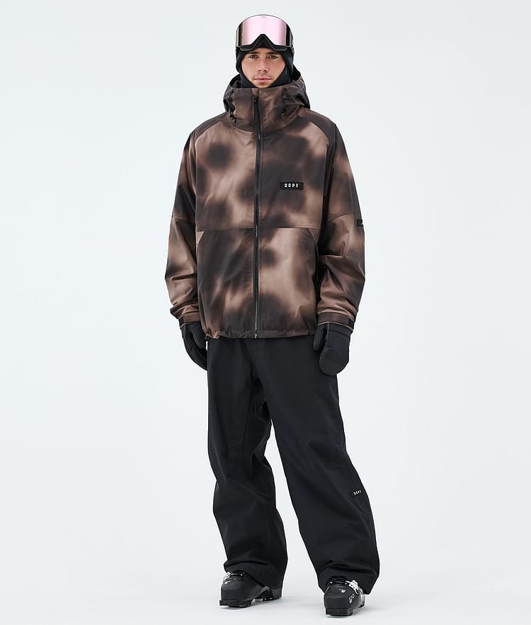 Dope Spartan Ski Jacket Men Brown Tiedye, Image 2 of 8