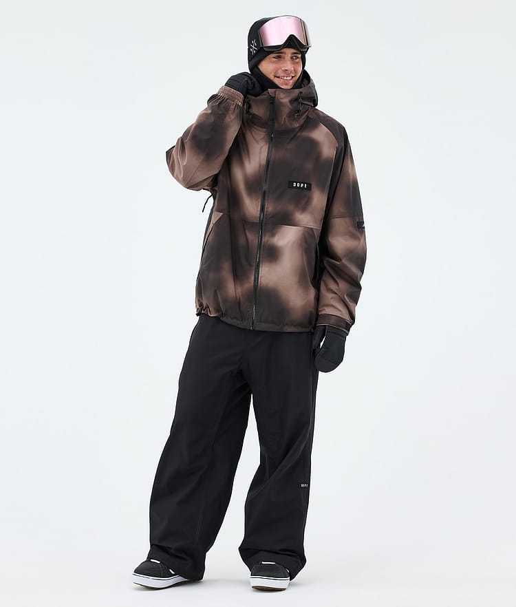 Dope Spartan Snowboard Jacket Men Brown Tiedye, Image 2 of 8