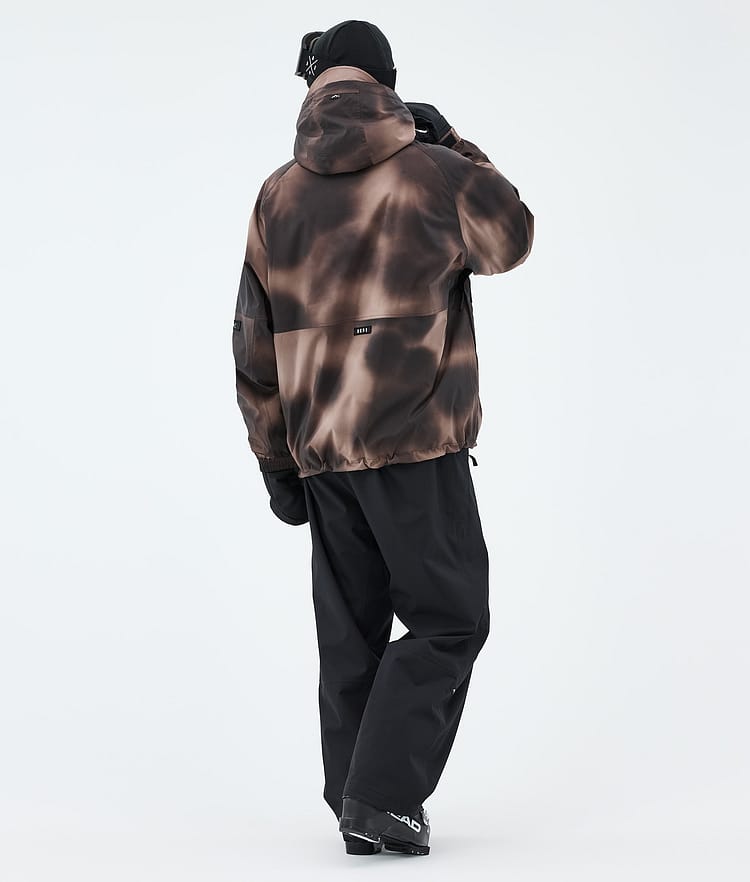 Dope Spartan Ski Jacket Men Brown Tiedye, Image 3 of 8