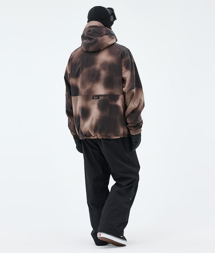 Dope Spartan Snowboard Jacket Men Brown Tiedye, Image 3 of 8