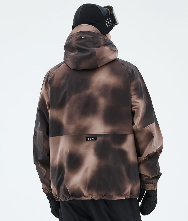 Dope Spartan Snowboard Jacket Men Brown Tiedye, Image 6 of 8