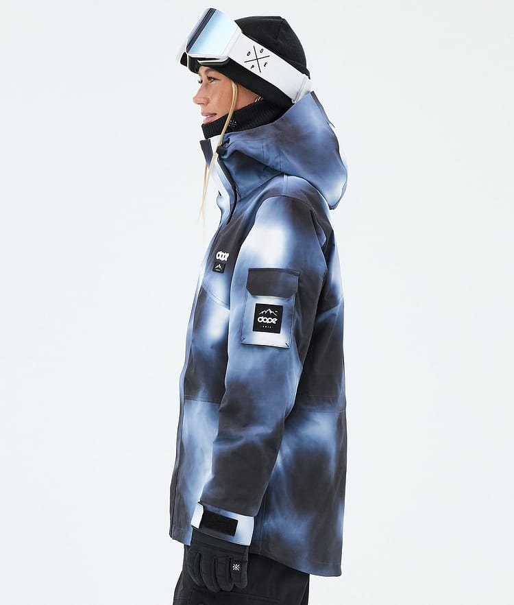 Dope Adept W Ski jas Dames Dark Blue Tiedye, Image 5 of 9