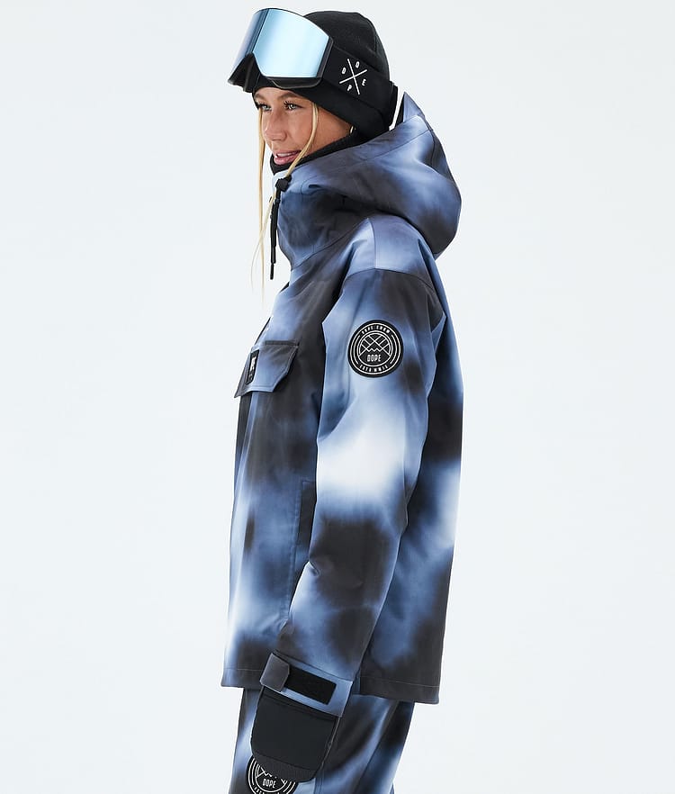 Dope Blizzard W Kurtka Narciarska Kobiety Dark Blue Tiedye, Image 5 of 8
