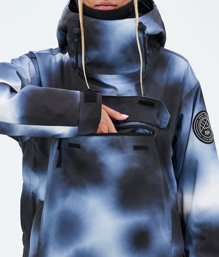 Dope Blizzard W Kurtka Narciarska Kobiety Dark Blue Tiedye, Image 8 of 8