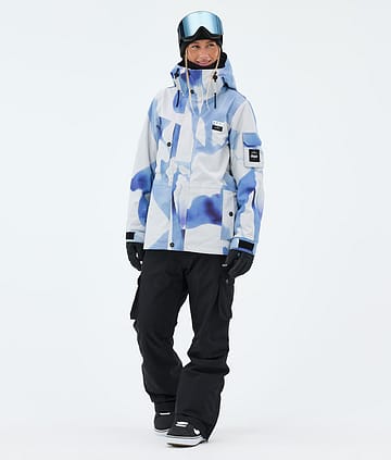 Dope Adept W Snowboard Outfit Blue Ice/Blackout