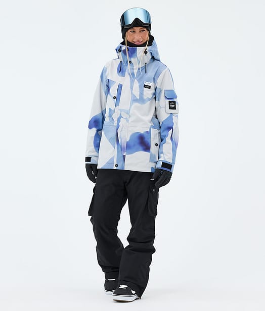 Dope Adept W Snowboard Outfit Blue Ice/Blackout