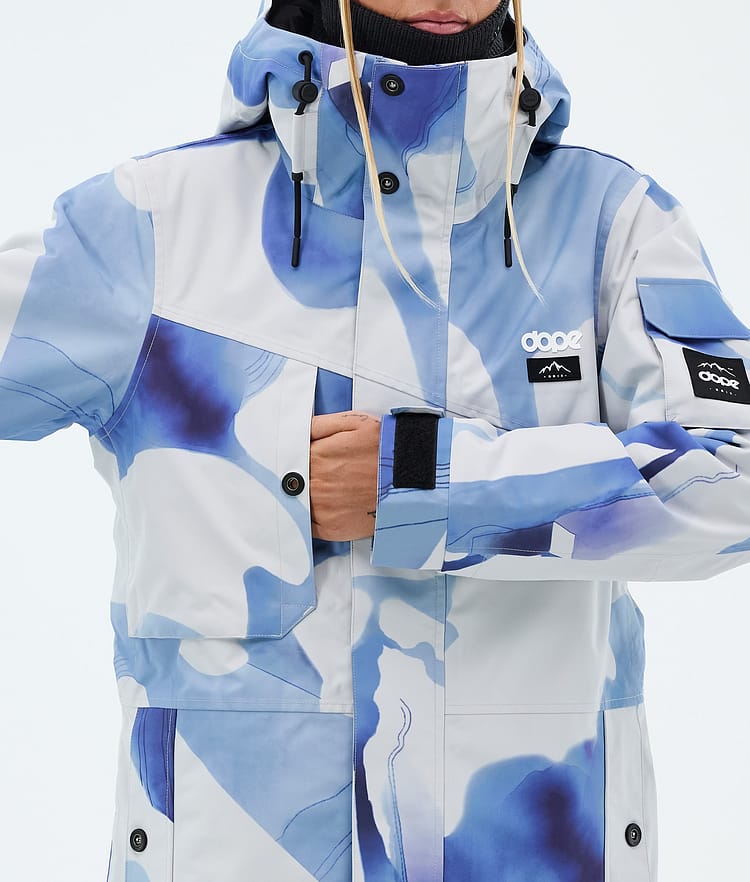 Dope Adept W Snowboard Jacket Women Blue Ice, Image 8 of 9