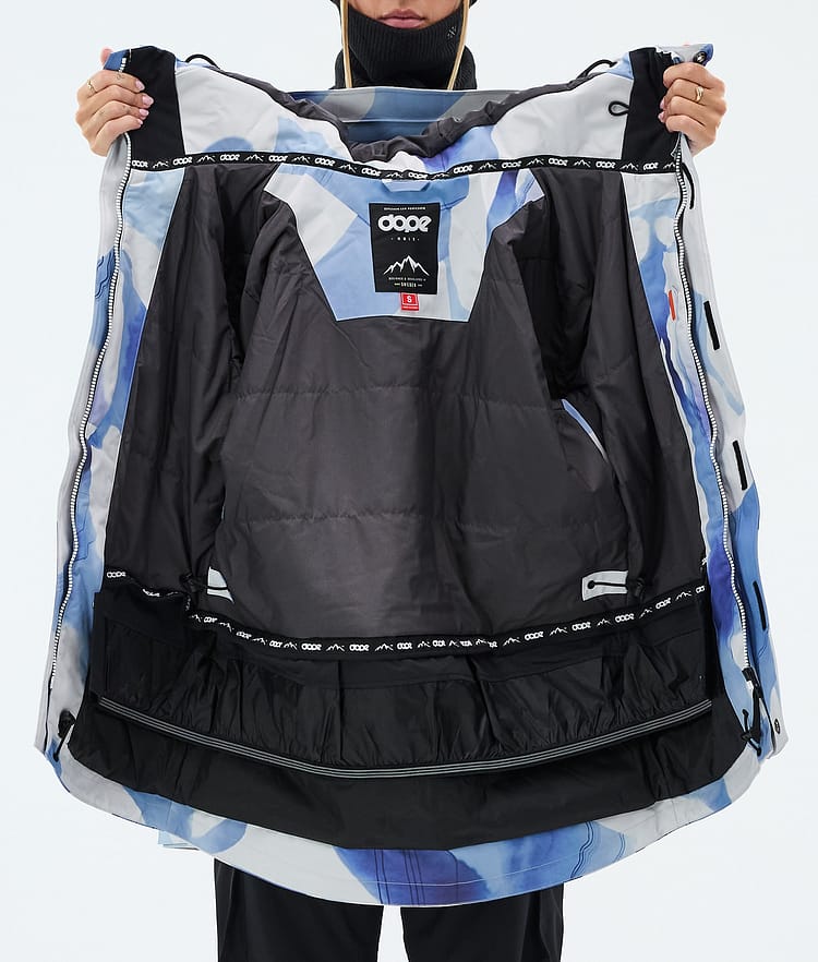 Dope Adept W Snowboard Jacket Women Blue Ice, Image 9 of 9