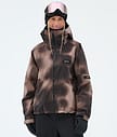 Dope Spartan W Ski jas Dames Brown Tiedye