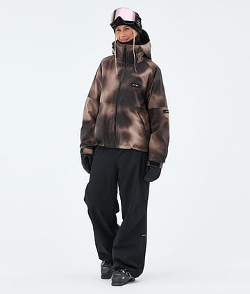 Dope Spartan W Ski Outfit Brown Tiedye/Black