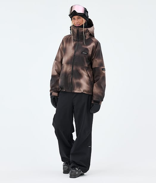 Dope Spartan W Ski Outfit Brown Tiedye/Black