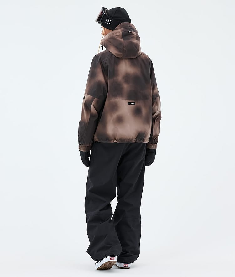Dope Spartan W Snowboardjakke Dame Brown Tiedye, Image 3 of 8
