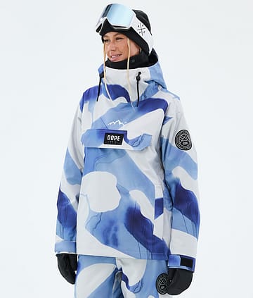 Dope Blizzard W Snowboard Jacket Blue Ice