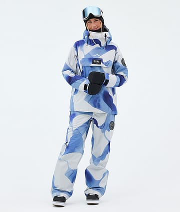 Dope Blizzard W Snowboard Outfit Blue Ice