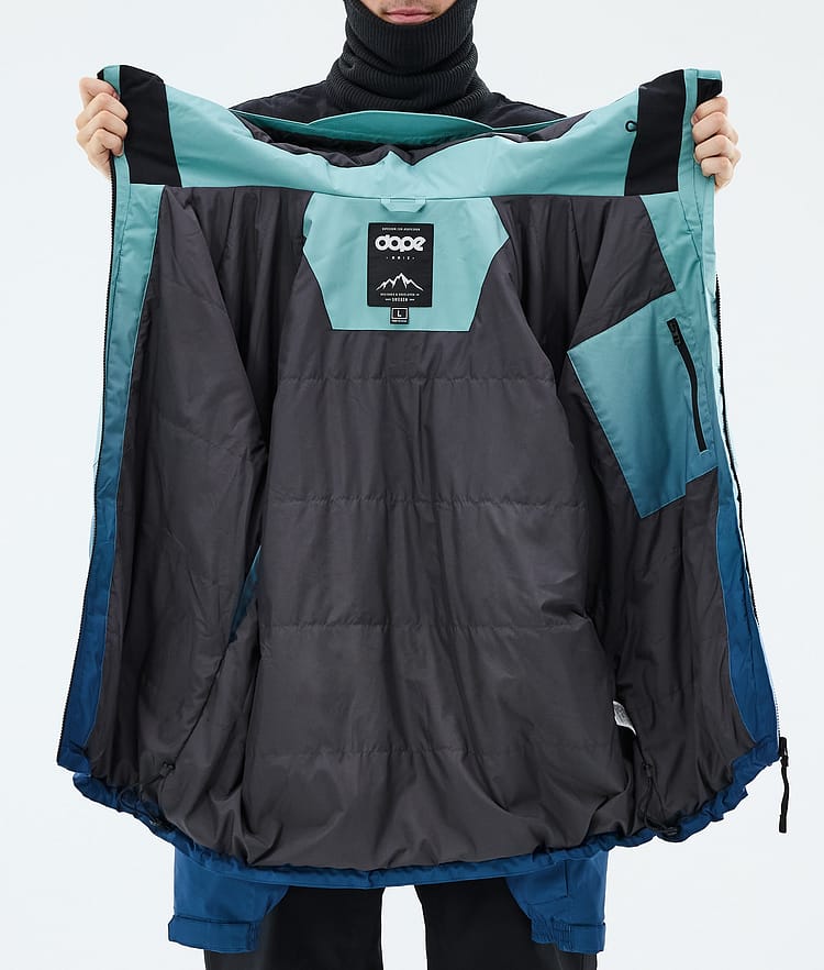 Dope Spartan Snowboard Jacket Men Spectra Turquoise, Image 8 of 8