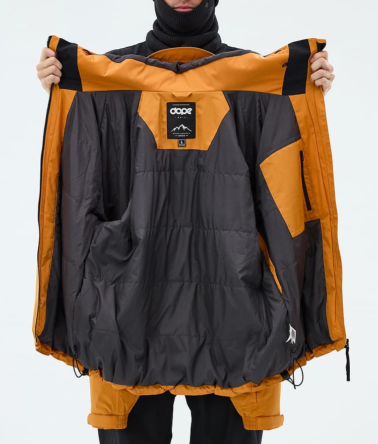 Dope Spartan Snowboardjakke Herre Light Rust, Image 8 of 8