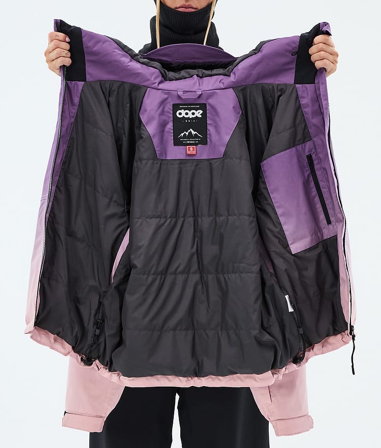 Dope Spartan W Snowboard jas Dames Plum, Image 8 of 8