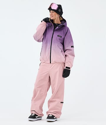 Dope Spartan W Snowboard Outfit Plum/Soft Pink