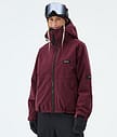 Dope Spartan W Snowboard Jacket Women Burgundy