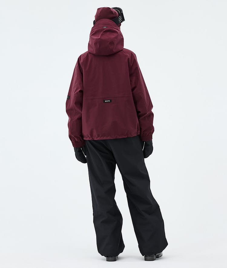 Dope Spartan W Giacca Sci Donna Burgundy, Image 3 of 8