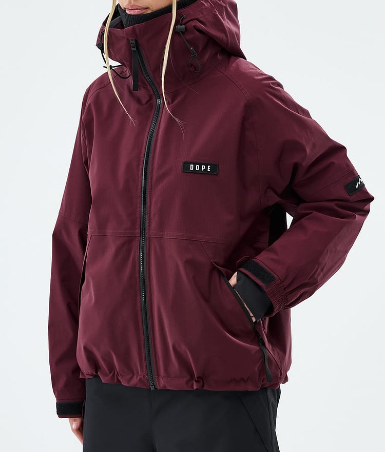 Dope Spartan W Giacca Sci Donna Burgundy, Image 7 of 8