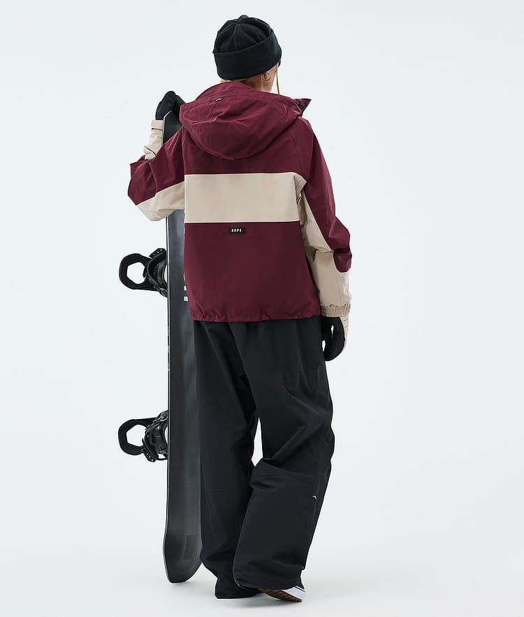 Dope Spartan W Outfit Snowboard Femme Burgundy/Sand/Black, Image 2 of 2