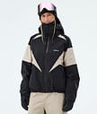 Dope Spartan W Snowboard Jacket Women Spike Black/Sand