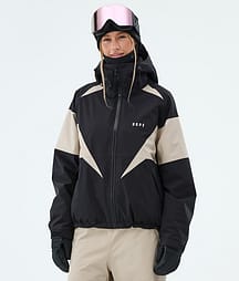 Dope Spartan W Ski jas Dames Spike Black/Sand