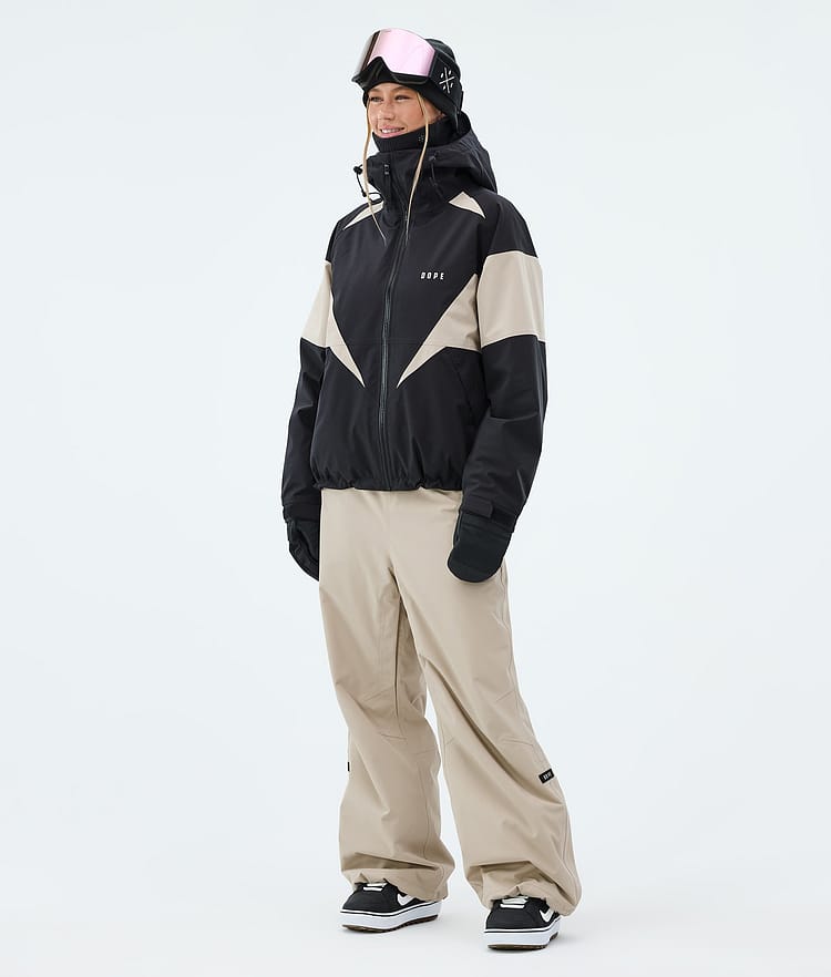 Dope Spartan W Snowboard Jacket Women Spike Black/Sand, Image 2 of 8