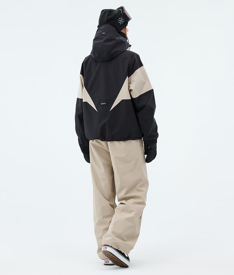 Dope Spartan W Snowboardjakke Dame Spike Black/Sand, Image 3 of 8