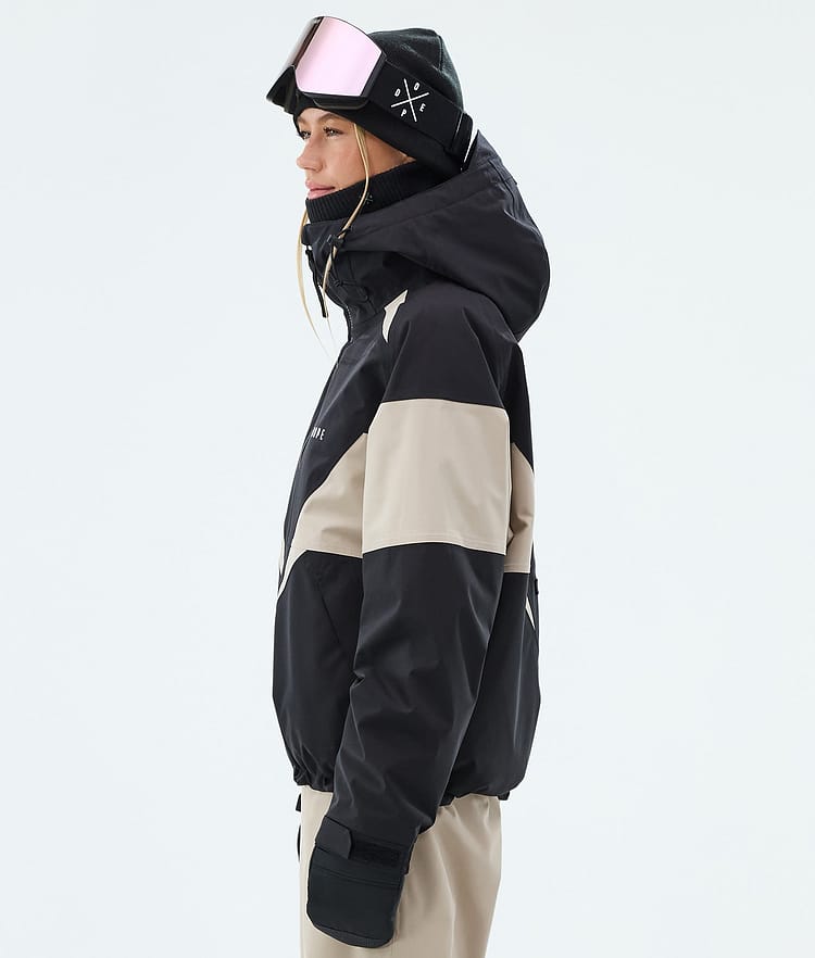 Dope Spartan W Snowboardjakke Dame Spike Black/Sand, Image 5 of 8