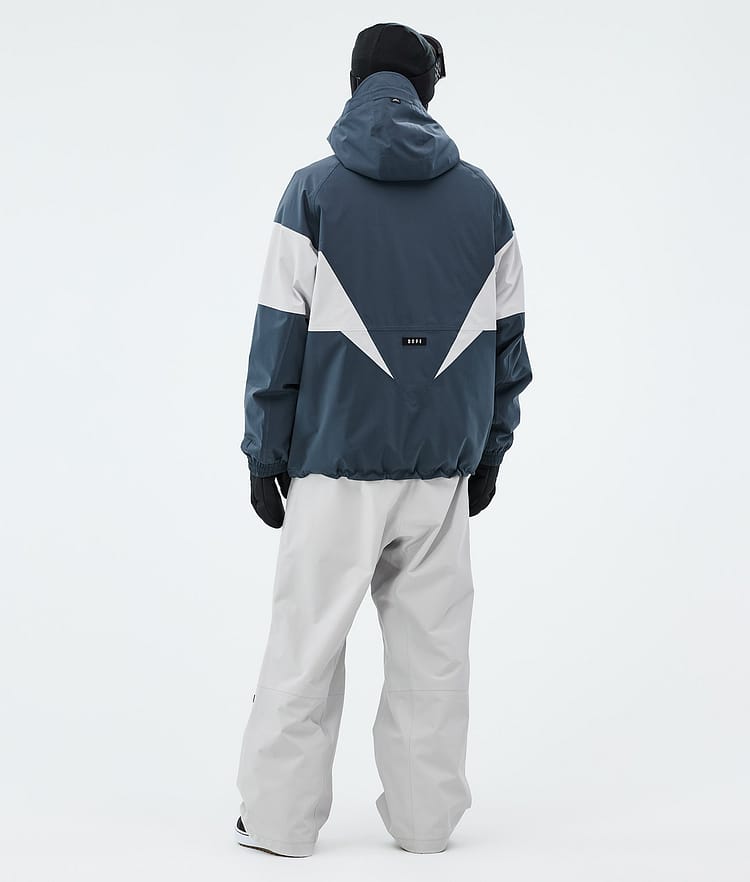 Dope Spartan Snowboardjakke Herre Spike Metal Blue/Light Grey, Image 3 of 8