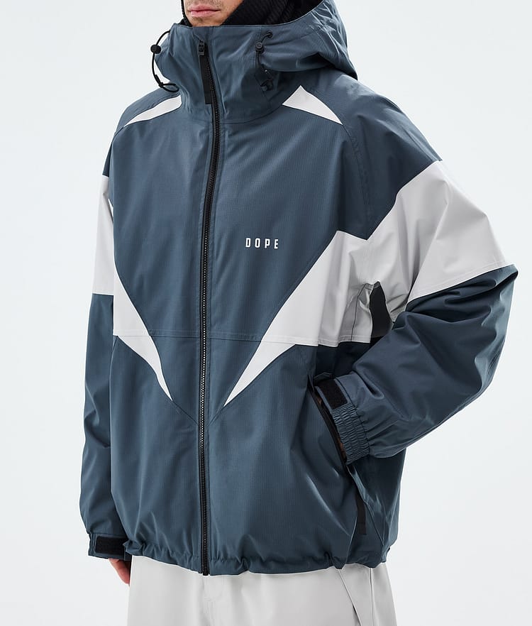 Dope Spartan Snowboardjakke Herre Spike Metal Blue/Light Grey, Image 7 of 8