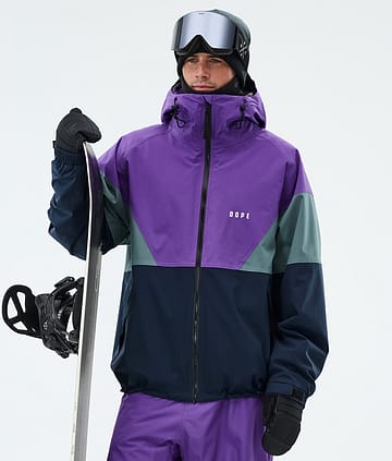 Dope Spartan Veste Snowboard Vivid Purple/Atlantic/Dark Blue