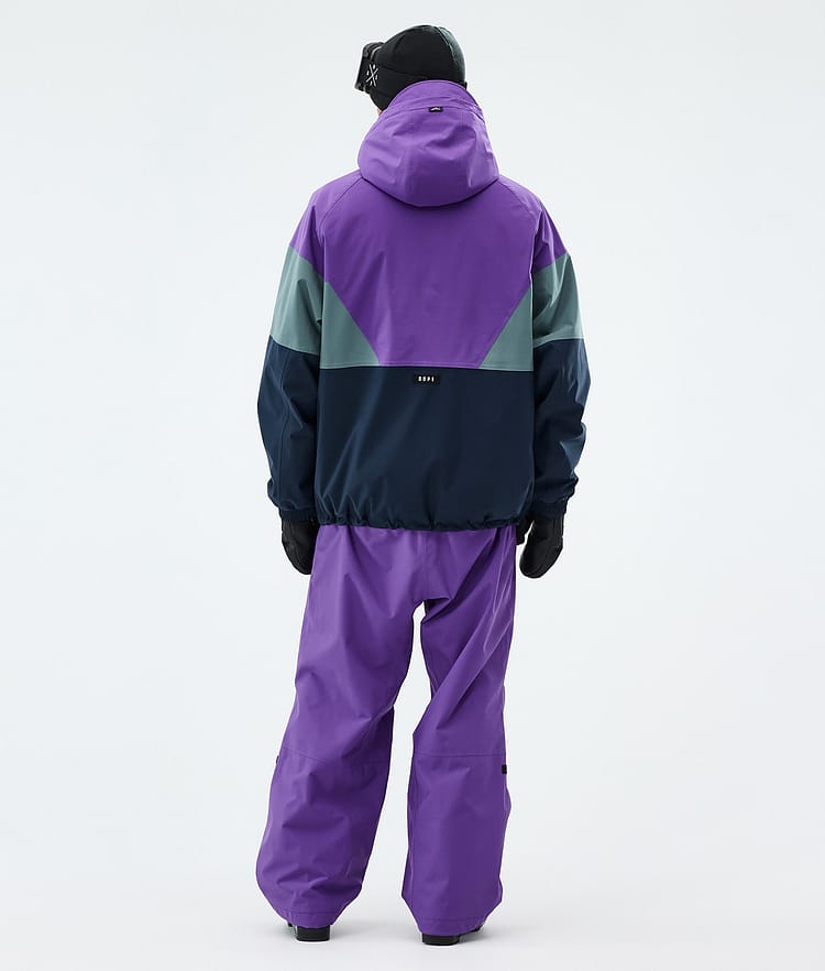 Dope Spartan Ski Jacket Men Sport Vivid Purple/Atlantic/Dark Blue, Image 3 of 8