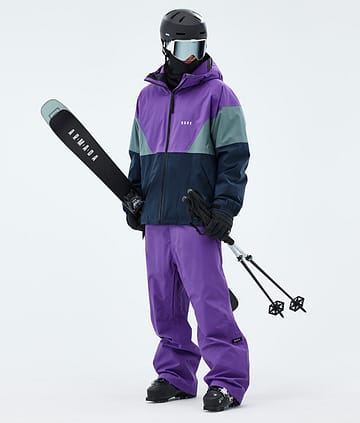 Dope Spartan Outfit Ski Vivid Purple/Atlantic/Dark Blue