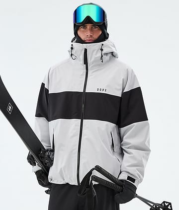 Dope Spartan Giacca Sci Stripe Light Grey/Black