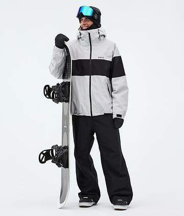 Dope Spartan Snowboard Outfit Light Grey/Black