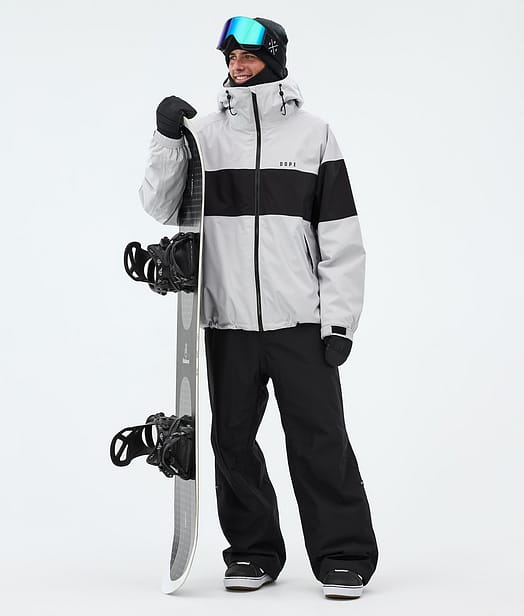 Dope Spartan Outfit Snowboard Light Grey/Black