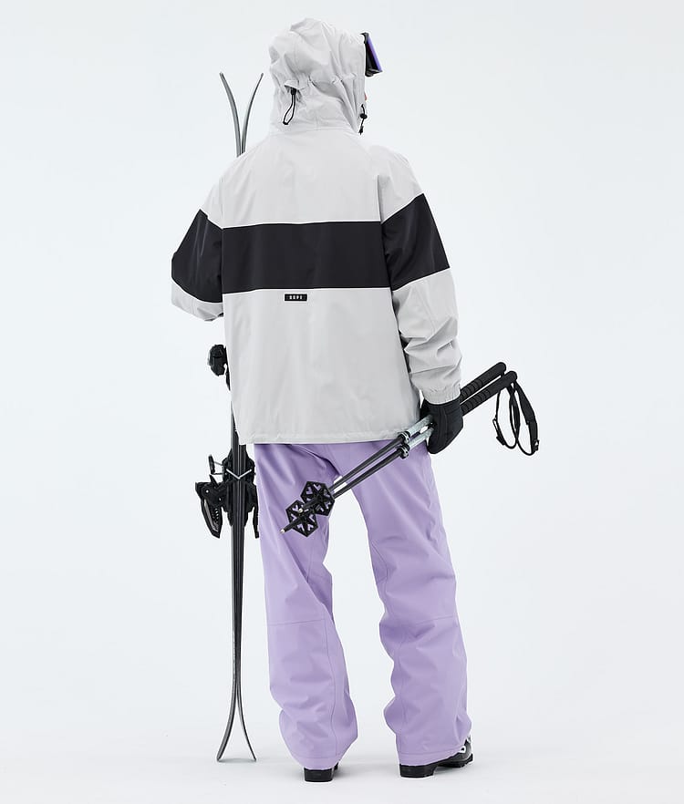 Dope Spartan Ski Outfit Men Light Grey/Black/Faded Violet, Image 2 of 2