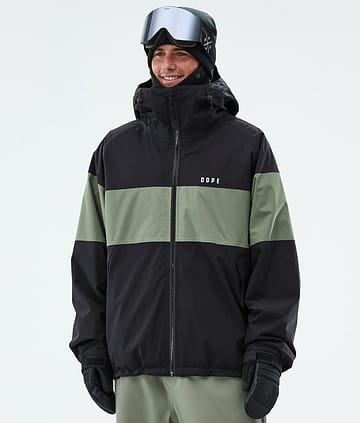 Dope Spartan Veste de Ski Black/Moss Green