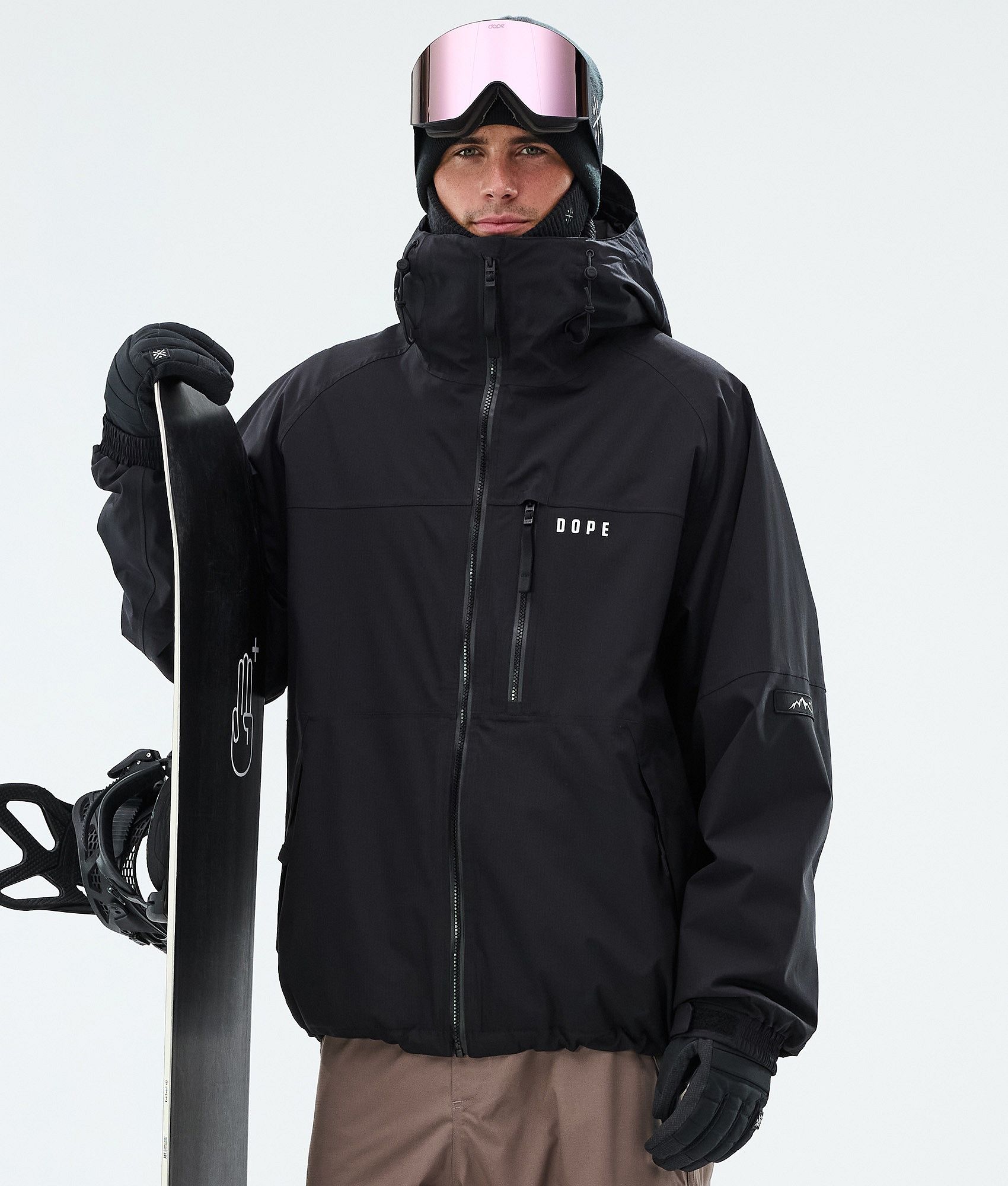Dope Apex Kurtka Snowboardowa Mężczyźni - Black