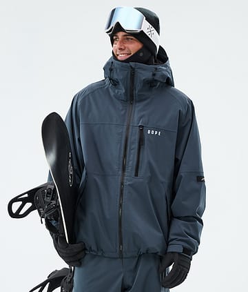 Dope Apex Snowboard Jacket Metal Blue
